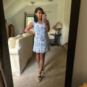 Lilly Pulitzer Bridgette Cotton Shift Dress “Don’t be Jelly” print